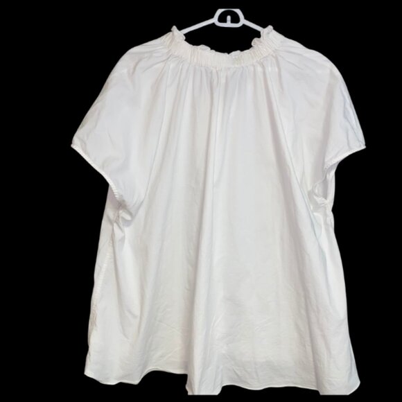Tuckernuck Pomander Place White Rae Blouse (Size XXXL) - Picture 2 of 4